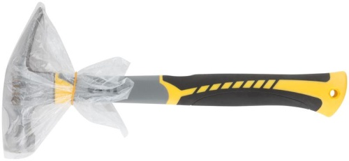 Молоток-гвоздодер, фиброглассовая усиленная 3-х цветная ручка, Профи 29 мм, 450 гр | код 44776 | FIT фото 3