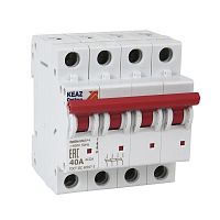 Выключатель нагрузки модульный OptiDin BM63P-420-УХЛ3 (ВМ63Р) | код 332976 | КЭАЗ