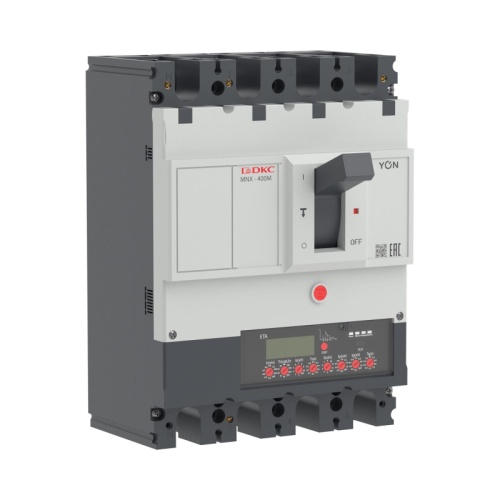Авт. выкл. YON pro MNX400M 4P 400A 100kA при AC415V расц. ETA | код MNX400M4PETA0400 | DKC