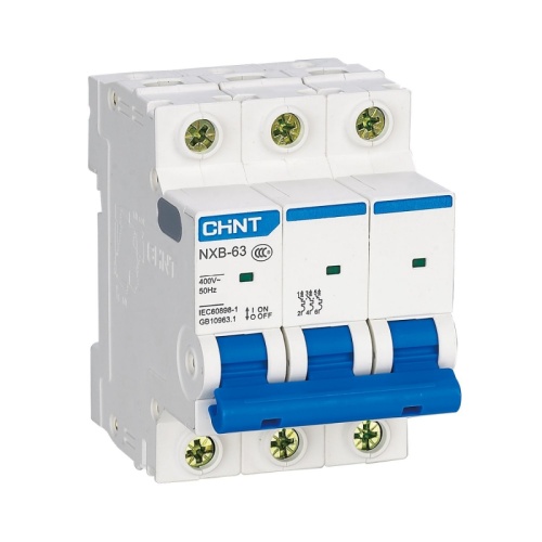 Авт. выкл. NXB-63H 3P 1A 10кА х-ка C соответствует стандарту ROHS (CHINT) | код 813865 | CHINT Авт. выкл. NXB-63H 3P 1A 10кА х-ка C соответствует стандарту ROHS (CHINT) | код 813865 | CHINT