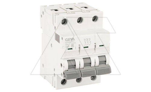 Авт. выключатель GYM9-3P-50D, 3P, 50A, хар-ка D, 6kA, 3M | код GYM93P50D | GEYA Авт. выключатель GYM9-3P-50D, 3P, 50A, хар-ка D, 6kA, 3M | код GYM93P50D | GEYA
