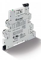 Интерфейсный модуль (сборка 34.51.7.060.0000 + 93.60.0.125.7), электромеханическое реле, серия MasterBASIC, 1CO 6A, контакты AgNi, питание 125В AC/DC, категория защиты IP20, безвинтовые клеммы Push-in, версия ATEX | код 390101250073 | FINDE
