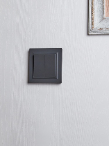 BRITE Выключ. 2-кл. 10А в сб. ВСР10-2-0-БрГ граф. IEK | код BR-V20-0-10-K53-F | IEK фото 3