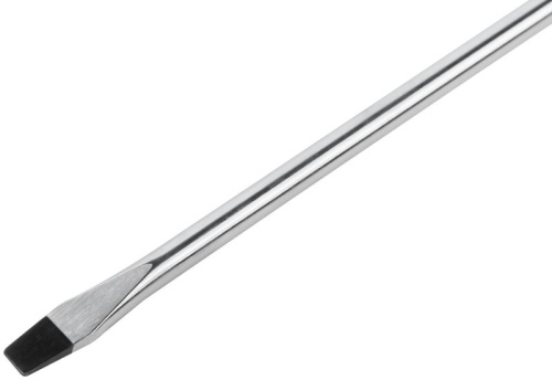 Отвертка ''Мастер'', CrV сталь, прорезиненная ручка 4х100 мм SL | код 53782 | FIT фото 5