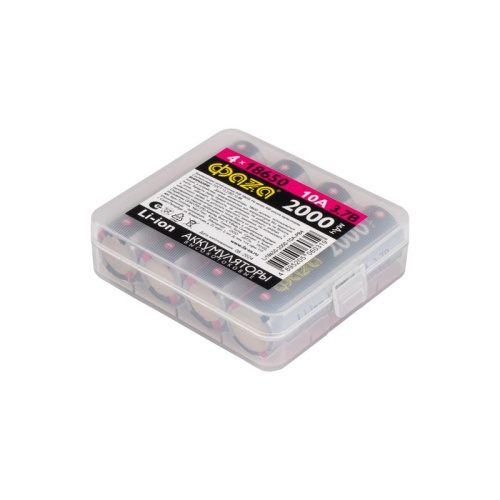 Аккумулятор Литий-Ионный 18650 2000мАч 10A PB-4 ФАZА | код 5060319 | JazzWay фото 3