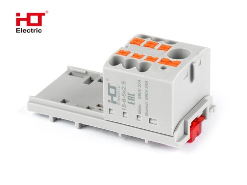 Распределительный Блок ПНК-15 вводной провод 6 мм2 /отходящие провода 6x2.5мм2 крепление PAD-NS15/35 HLT | код 081-27-018 | HLT Распределительный Блок ПНК-15 вводной провод 6 мм2 /отходящие провода 6x2.5мм2 крепление PAD-NS15/35 HLT | код 081-27-018 | HLT