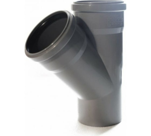 Тройник канализационный 45 град. 40 | код 111200 | Ostendorf Тройник канализационный 45 град. 40 | код 111200 | Ostendorf