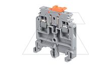 Клемма М4 /6 SNBT1 с разъеденителем, 10А, 400В, серый | код 11543812 | Entrelec