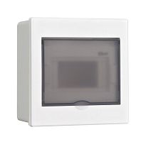 Корпус пласт. встраиваемый прозр. дв. 1 ряд 6 мод. IP41 ЩРВ-П | код 31051DEK | DEKraft