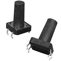 Тактовая кнопка RUICHI KAN1211-1801B, 12x12x18 мм | код 112530 | Ruichi