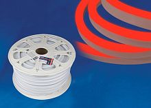 ULS-N21-2835-120LED/m-8mm-IP67-220V-8W/m-50M-RED Светодиодная гибкая герметичная лента. NEON. Бобина 50 м. Красный свет. TM | код UL-00003770 | Uniel