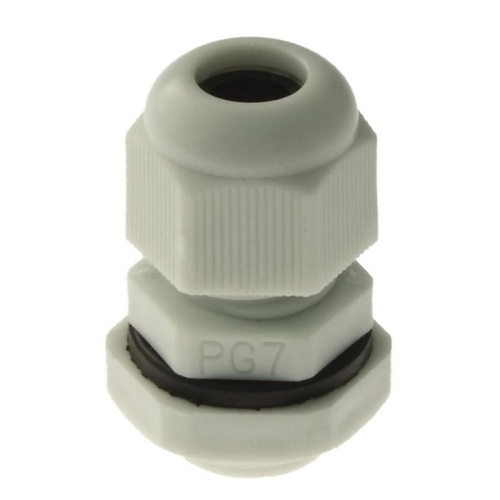 Кабельный ввод RUICHI PG7 уплотнитель, полиамид | код 108345 | Ruichi Кабельный ввод RUICHI PG7 уплотнитель, полиамид | код 108345 | Ruichi