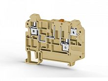 325 231, Клеммник 3-х выводной, 4 мм.кв., (синий), AVK 4CEA | код 0.0.0.3.25231 | KLEMSAN