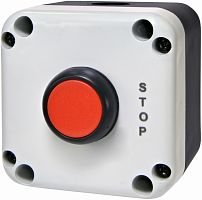 Кнопочный пост 1-модул. ESB1-V2 (Standart, STOP, красная) | код 004771622 | ETI