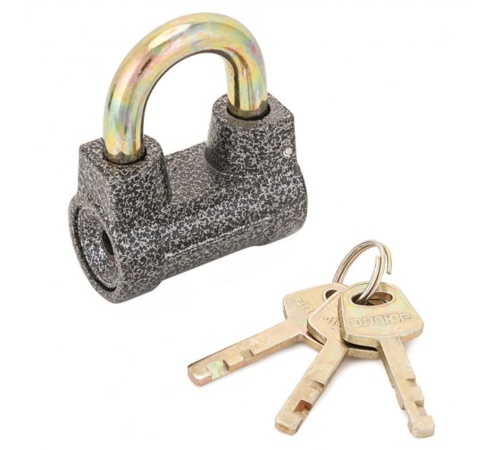 Замок навесной с дисковым механизмом секрета, АЛЛЮР ВС2-4С античное серебро | код 999 | ПТК Замок навесной с дисковым механизмом секрета, АЛЛЮР ВС2-4С античное серебро | код 999 | ПТК