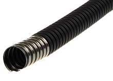 Металлорукав из нержавеющей стали в ПВХ изоляции Р3-НП нг 25 (50м/уп.) В1,5 ГОФРОМАТИК | код zeta44824 | ГОФРОМАТИК
