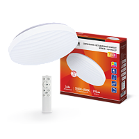 Светильник светодиодный COMFORT MIRAGE 36Вт 230В 3000-6500K 2900Лм 290x70мм с пультом ДУ IN HOME | код 4690612025278 | IN HOME