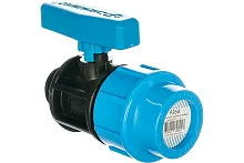 Кран шаровой ПНД 32х1'П | код 9366 | Джилекс