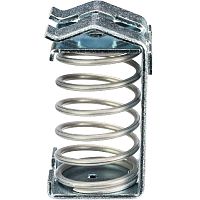 Зажим для подключения экранированного кабеля, тип фиксации провода: зажим, для кабеля: 10-20 мм, цвет: серый, тип монтажа: шина 10х3 | код Z2.803.3210.0 | Wieland