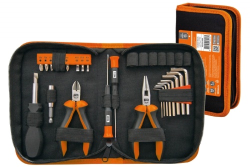 Слесарный набор №5, 31 предмет, тканевый чехол, Гранит TDM | код SQ1014-0205| TDM