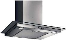 Вытяжка каминная Elica Flat GLASS IX/A/60 нержавеющая сталь управление: кнопочное (1 мотор) | код 1677978 | ELICA
