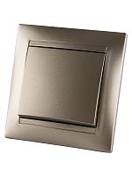 Выключатель на 2 направления 1 кл. 10А бронза Лама TDM | код SQ1815-0706 | TDM