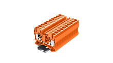 TP10-2-OG Клемма TP 1-1 проходная Push-in, сеч.10мм2, оранж., шт | код TP10-2-OG | SUPU