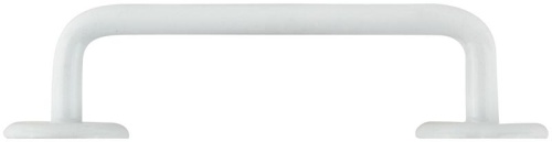 Ручка скоба, 100 мм, белая | код 66812 | FIT