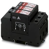 Разрядник для защиты от импульсных перенапряжений, тип 2 VAL-MS 750/30/3+0 | код 2920269 | PHOENIX CONTACT