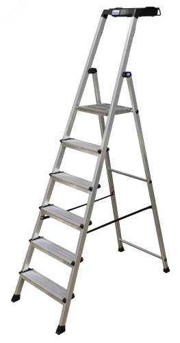 Стремянка SECURY MultiGrip 6 ступеней | код 126542 | KRAUSE