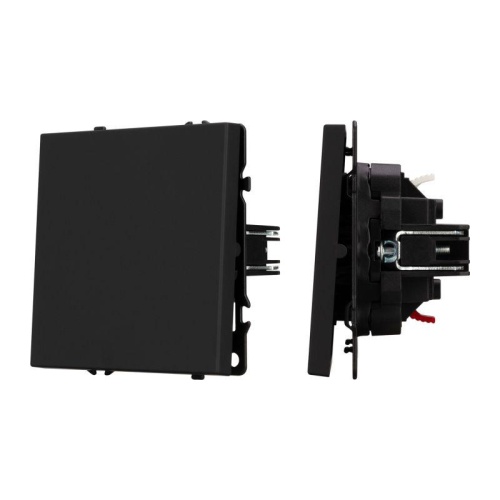 Механизм звонкового выключателя SWT-NOBE-MKR1-SFPL-L-BK 230В 10А Arlight 054270 Механизм звонкового выключателя SWT-NOBE-MKR1-SFPL-L-BK 230В 10А Arlight 054270