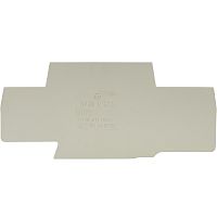 Крышка боковая, для клемм WKFN 4 E..., цвет: серый | код 07.312.9655.0 | Wieland