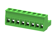 MC-RB5.0H04C-0001 Клемма МС, шаг 5.0мм, 4 конт.,зел., шт | код MC-RB5.0H04C-0001 | SUPU