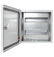 Щит распределительный навесной ЩРН-24, металлический, без окна, 300х310х125, IP55 | код KRZMI108 | KRZMI