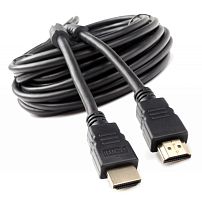 Кабель HDMI Cablexpert CCF2-HDMI4-10M, 10м, v2.0, 19M/19M, черный, позол.разъемы, экран, 2 ферр кольца, пакет | код CCF2-HDMI4-10M | Cablexpert