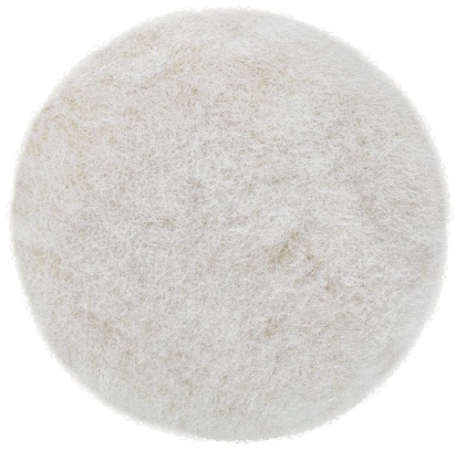 Чехол полировочный на завязках, искусственная шерсть, на тканевой основе 125 мм | код 39866 | FIT