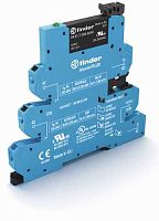 Интерфейсный модуль (сборка 34.81.7.060.9024 + 93.66.8.230), твердотельное реле, серия MasterPLUS, выход 6A (24В DC), питание 230-240В АC, категория защиты IP20, безвинтовые клеммы Push-in | код 396082309024 | FINDER