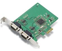 Плата CP-102E 2 Port PCIe Board, RS-232 | код 00-06011860 | MOXA