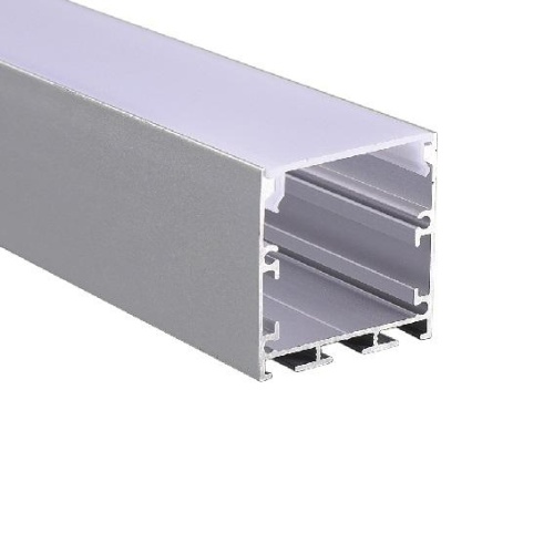 Профиль накладной PAL 3535 (комплект 2м; 2глухих заглушки; рассеиватель матов.; 4клипсы крепежных) | код 5049925 | JazzWay Профиль накладной PAL 3535 (комплект 2м; 2глухих заглушки; рассеиватель матов.; 4клипсы крепежных) | код 5049925 | JazzWay