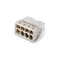 Клемма WAGO 2273-208 (8Х2,5мм2), миниатюрные, без контактной пасты | код 87767 | WAGO