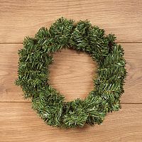 Еловый венок NEON-NIGHT 30 см, ПВХ | код 307-141 | NEON-NIGHT