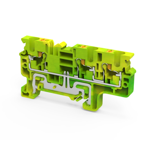 Клемма заземляющая push-in OptiClip CPG-4-TRIPLET-PE-I-(0,2-4)-PEN | код 331859 | КЭАЗ Клемма заземляющая push-in OptiClip CPG-4-TRIPLET-PE-I-(0,2-4)-PEN | код 331859 | КЭАЗ