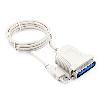 Конвертер Bitronics -> USB порт Cablexpert CUM-360, C36M/USBAM, 1.8м, блистер | код CUM-360 | Cablexpert