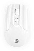Мышь Оклик 509MW white белый оптическая (1600dpi) беспроводная USB для ноутбука (4but) | код 1885186 | Oklick