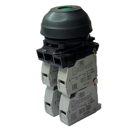 Выключатель Briswik КЕ 082/6м зеленый 3но+0нз Цилиндр с наружным протектором IP66 УХЛ2 10А | код aZ-DB-3Ai-0331 | Briswik Выключатель Briswik КЕ 082/6м зеленый 3но+0нз Цилиндр с наружным протектором IP66 УХЛ2 10А | код aZ-DB-3Ai-0331 | Briswik