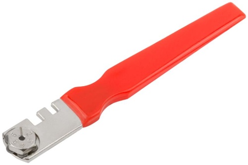 Стеклорез роликовый, 6 роликов, пластиковая ручка | код 16903 | FIT фото 2