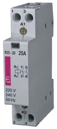 Контактор R 25-10 230V AC 25A (AC1) | код 002463500 | ETI Контактор R 25-10 230V AC 25A (AC1) | код 002463500 | ETI