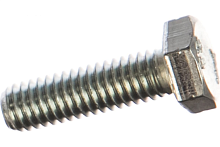 Болт с шестигранной головкой, полная резьба DIN 933 А2 M 8X16 | код DIN 933 А2 M8X16 | Бесткрепеж