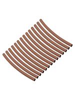 Набор трубок термоусаживаемых, клеевых Моноцвет, коричневый 4,8/1,5 TDM | код SQ0548-3004 | TDM