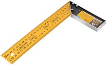 Угольник столярный, двусторонняя шкала 250 мм | код 19372М | FIT